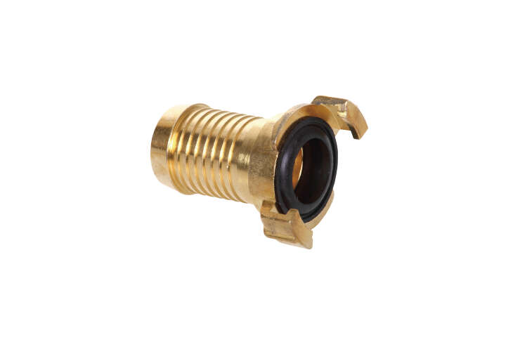 Schnellkupplungs-Schlauchstück aus Messing, 19 mm